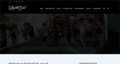 Desktop Screenshot of fightergirls.com