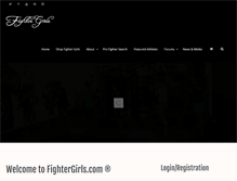 Tablet Screenshot of fightergirls.com